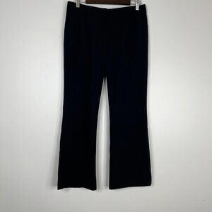 KaufmanFranco Wool Silk Black Trouser Pants Career Workwear Bottoms‎ Sz  8